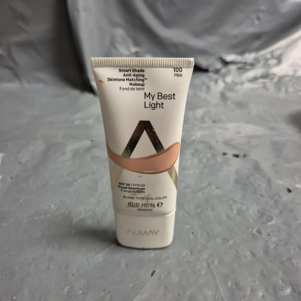 APPROXIMATELY 40 REVLON ALMAY my best light SMART SHADE SKINTONE MATCHING MAKE UP - SHADE 100 - 30ML
