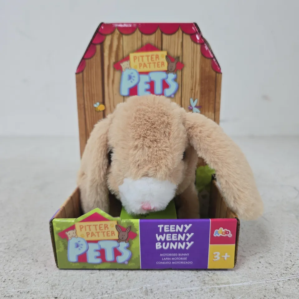 PITTER PATTER PETS TEENY WEENY BUNNY PLUSH TOY