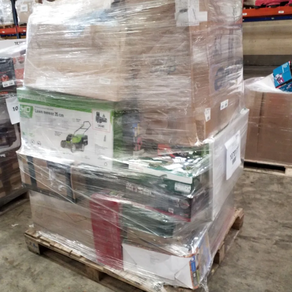 PALLET OF APPROXIMATELY 28 UNPROCESSED RAW RETURN HOUSEHOLD AND ELECTRICAL GOODS TO INCLUDE;