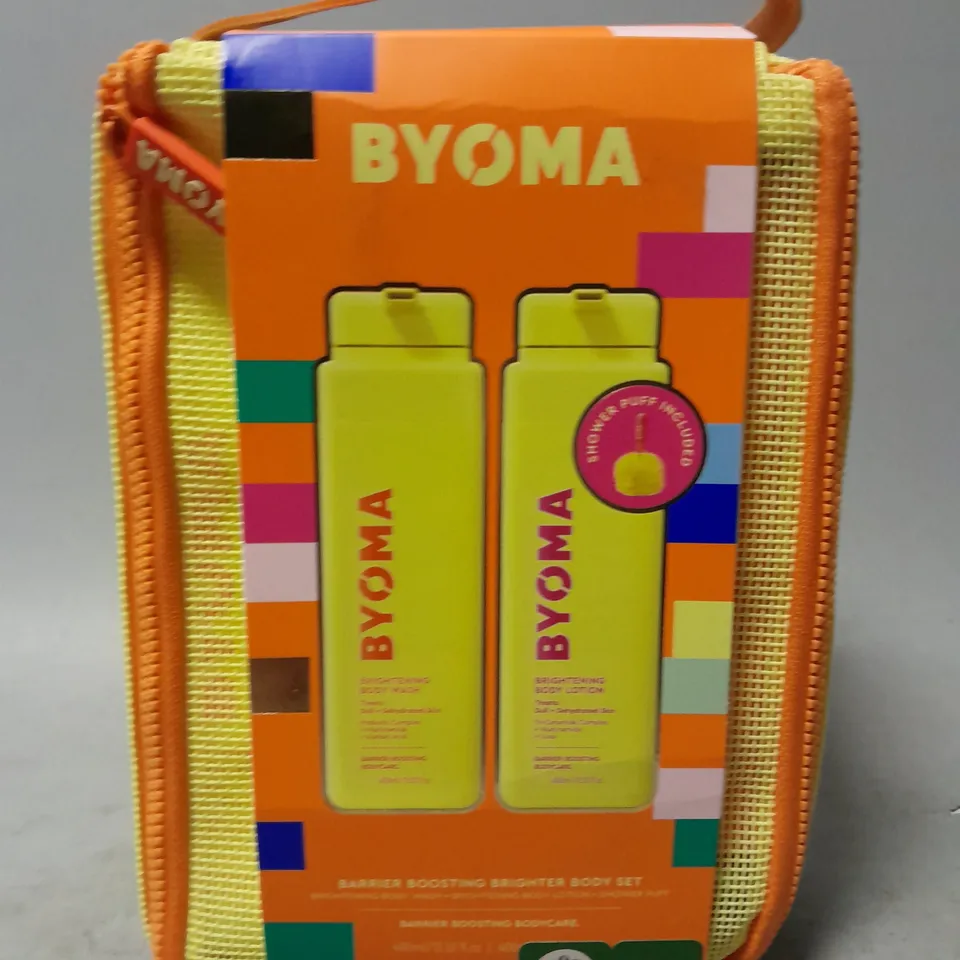 BYOMA BARRIER BOOSTING BRIGHTER BODY SET