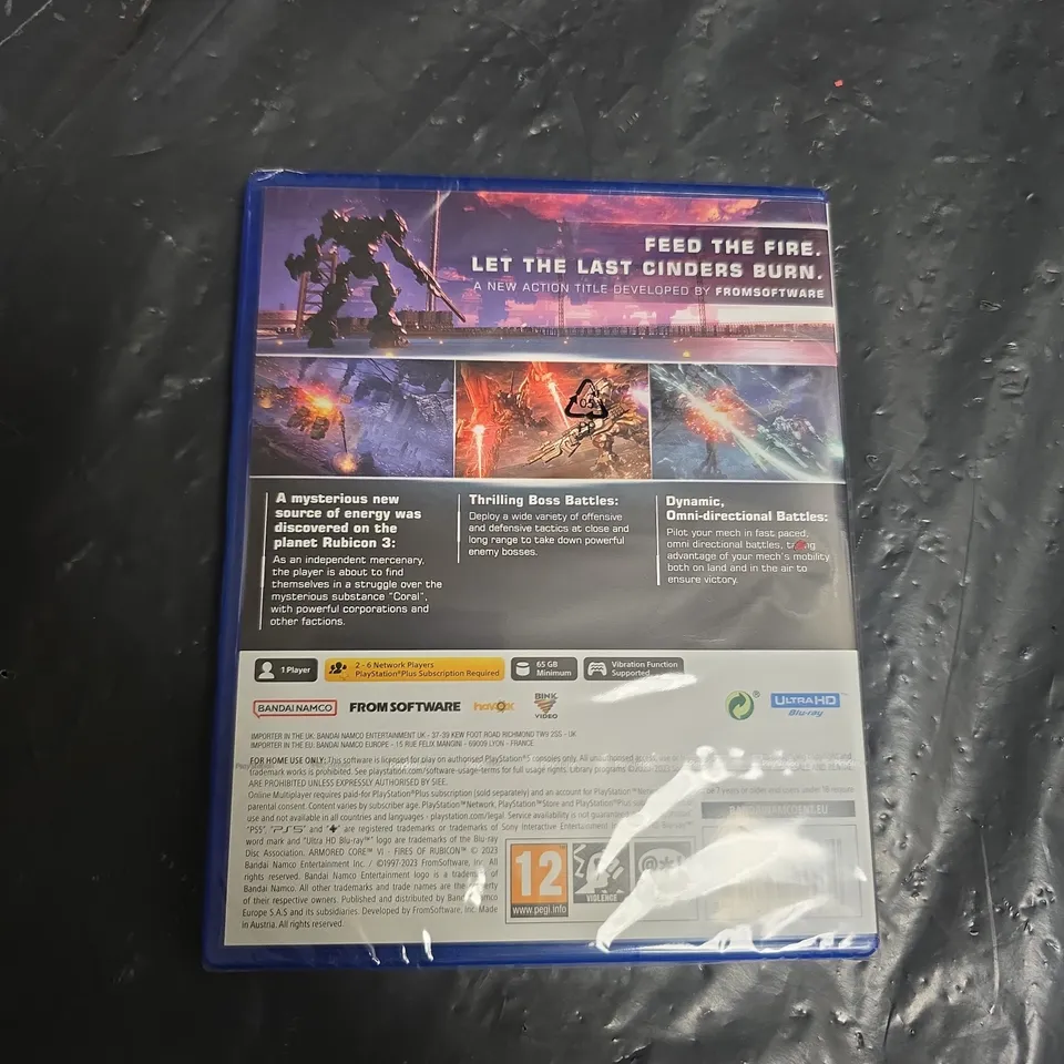 ARMORED CORE VI: FIRES OF RUBICON – PS5 GAME