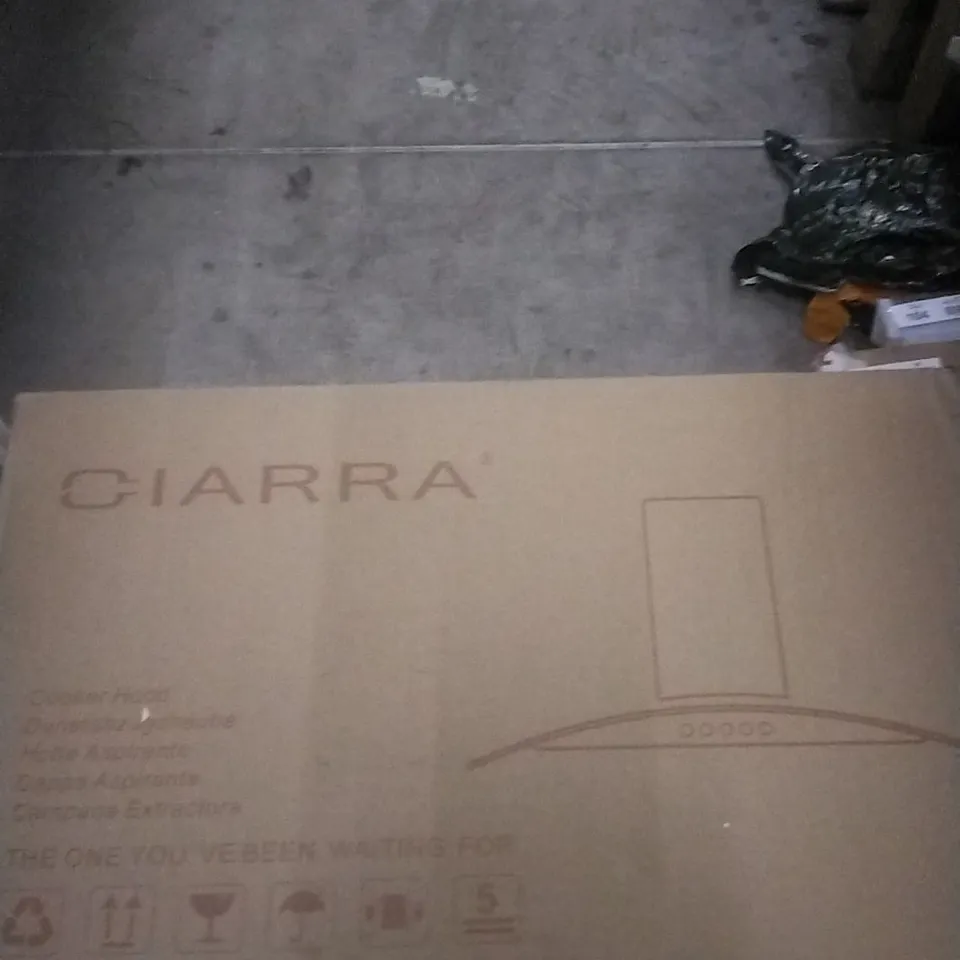 BOXED CIARRA STAINLESS STEEL COOKER HOOD 