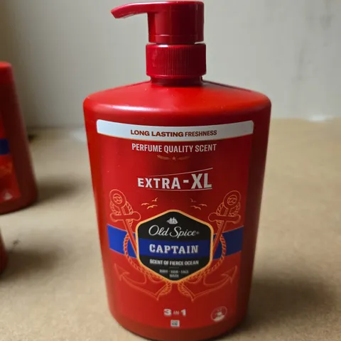 OLD SPICE CAPTAIN 3-IN-1 BODY WASH – SCENT OF FIERCE OCEAN - 1L