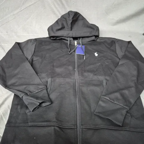POLO RALPH LAUREN BLACK HOODIE SIZE S