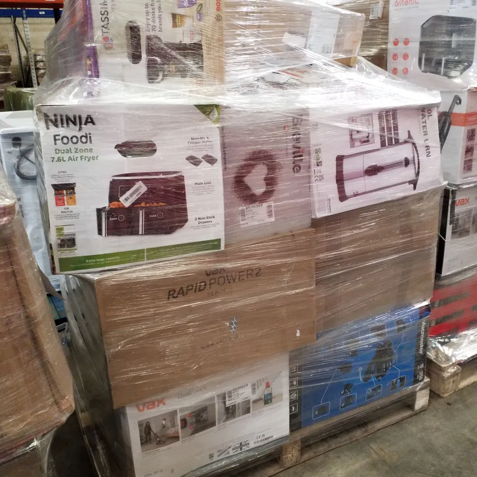 PALLET OF APPROXIMATELY 32 UNPROCESSED RAW RETURN HOUSEHOLD AND ELECTRICAL GOODS TO INCLUDE;
