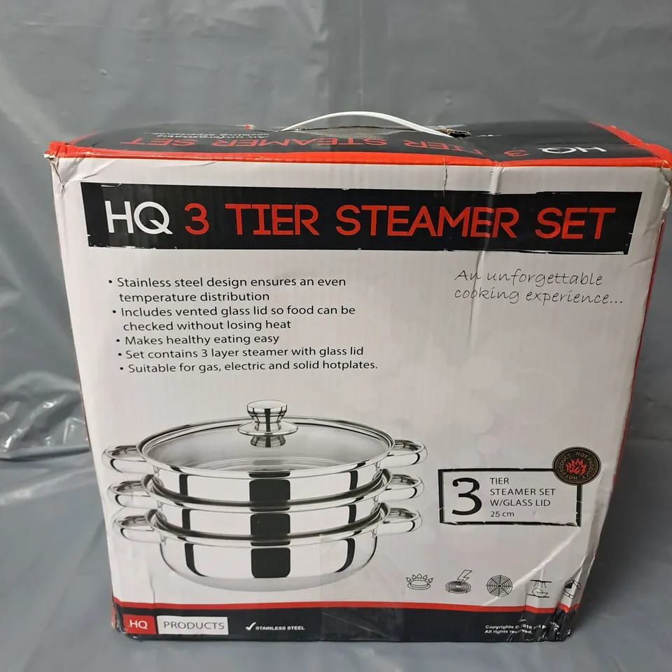 HQ 3 TIER STEAMER SET