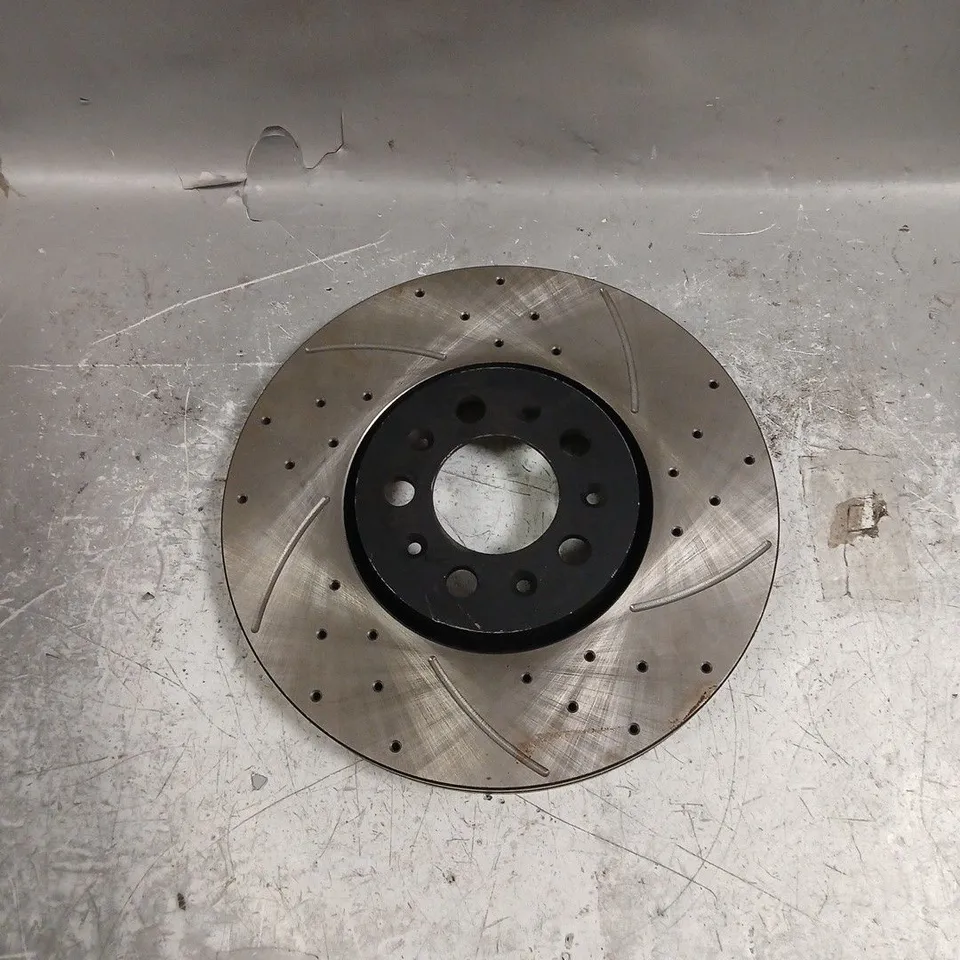 DRILLED GROOVED BRAKE DISC - COLLECTION ONLY