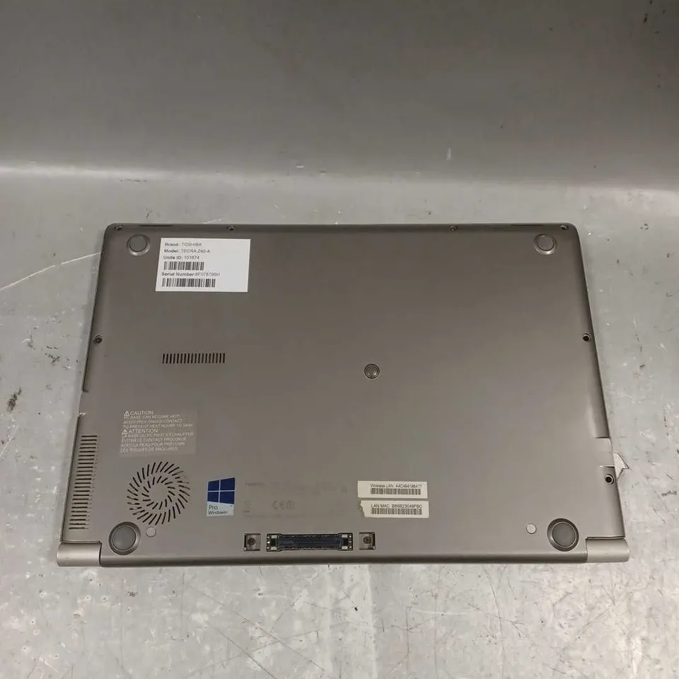 TOSHIBA TECRA Z40-A LAPTOP 