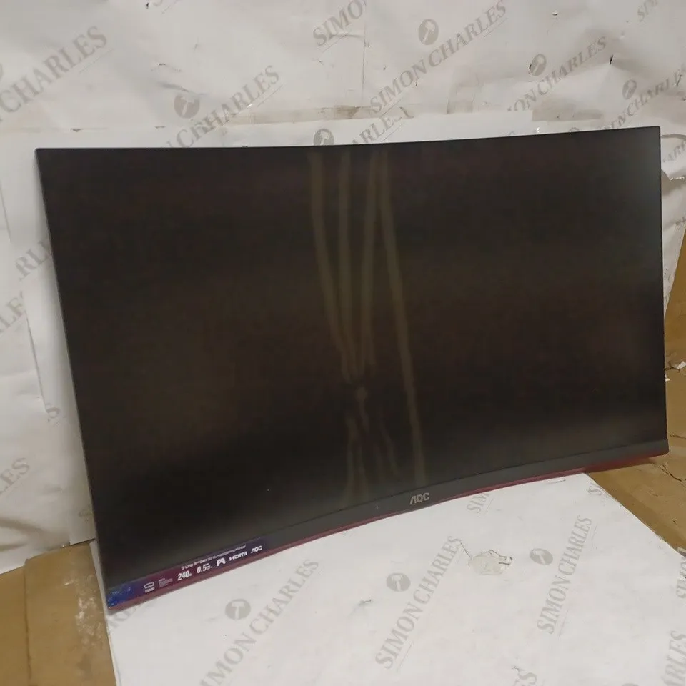 AOC GAMING C32G2ZE 32 INCH VA CURVED MONITOR (1920X1080 @ 240HZ) [COLLECTION ONLY]