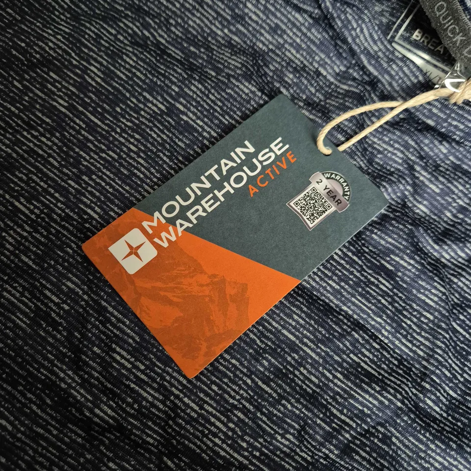 MOUNTAIN WAREHOUSE ACTIVE NAVY ISOCOOL STRIPE TEE, XL