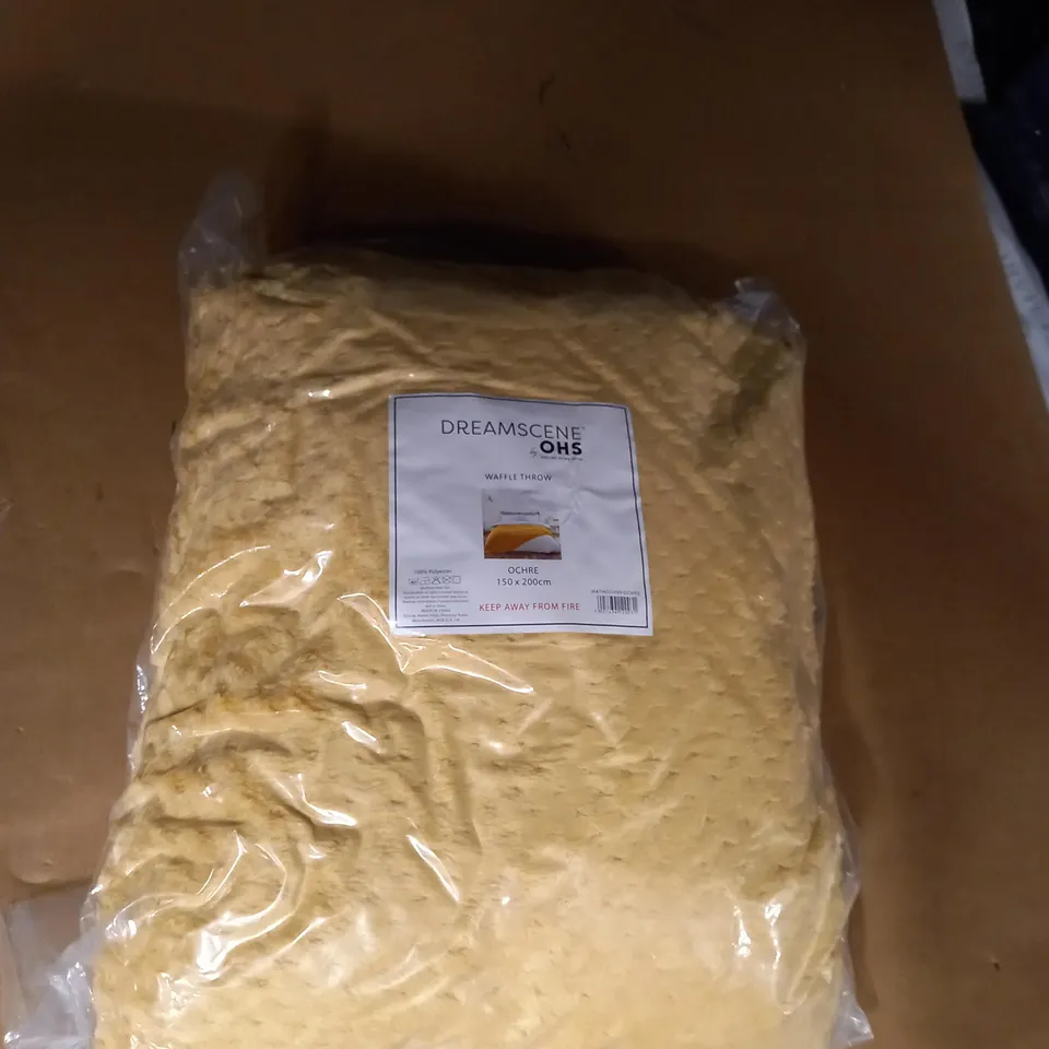 DREAMACENE WAFFLE BED THROW 