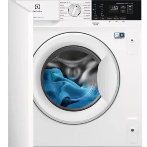 ELECTROLUX INTEGRATED WASHING MACHINE 7KG 1200RPM WHITE MODEL E772F402BI