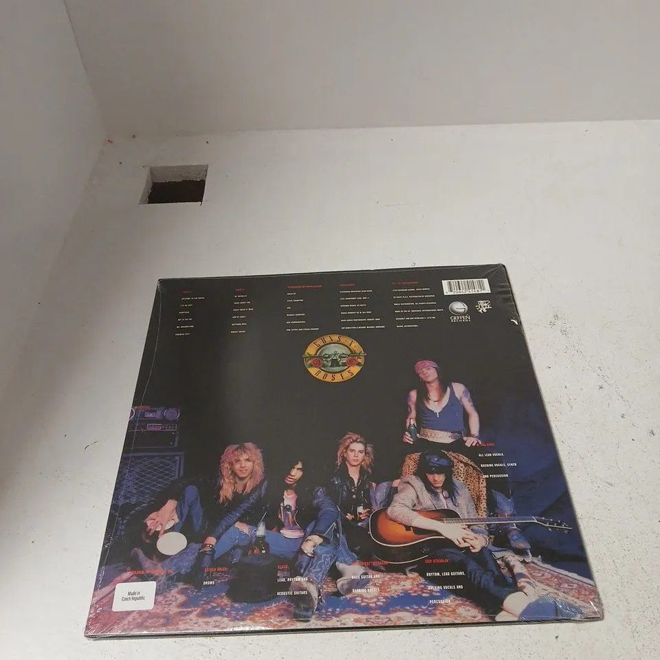 GUNS N' ROSES APPETITE FOR DESTRUCTION – VINYL LP (CZECH PRESSING)