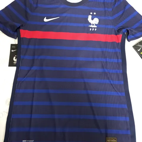 NIKE FRANCE HOME SHIRT IN NAVY/BLUE - SMALL