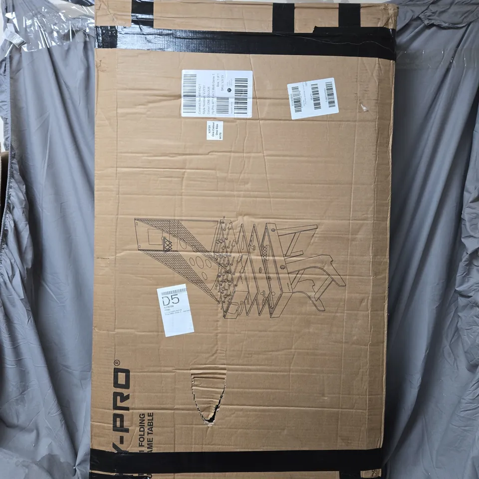 HP-PRO 4FT 8-IN-1 FOLDING MULTI GAME TABLE - COLLECTION ONLY