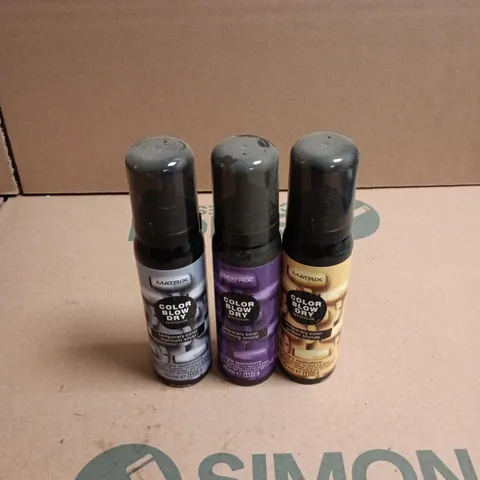 APPROXIMATELY 22 X ASSORTED MATRIX HAIR CARE PRODUCTS TO INCLUDE BLOOMING ORCHARD, PLATINUM SILVER ETC