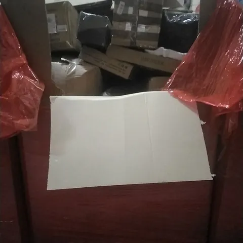 PALLET OF HOUSEHOLD ITEMS TO INCLUDE DRYWALL CUTTING TOOL,DEHUMIDIFIER, WALLHACK,WALL CLOCK AND OTHER ASSORTED ITEMS...