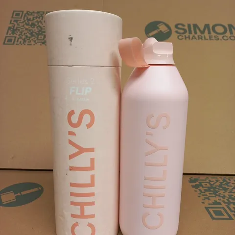 CHILLIS SERIES 2 FLIP INSULATED WATER BOTTLE - LIGHT PINK
