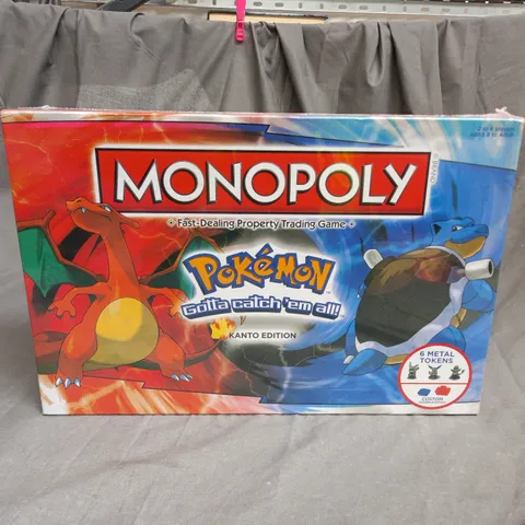 BOXE AND SEALED MONOPOLY BOARD GAME - POKEMON