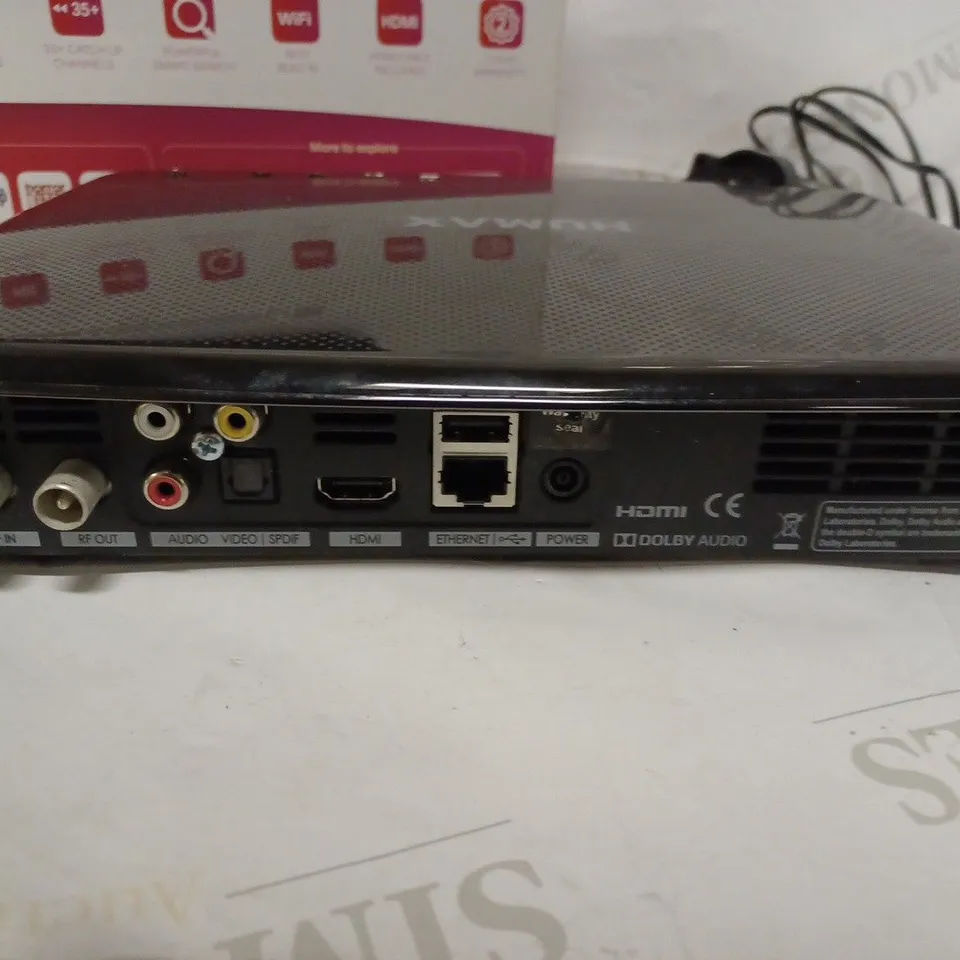 HUMAX FVP-5000T 500 GB FREEVIEW PLAY HD TV RECORDER, BLACK 
