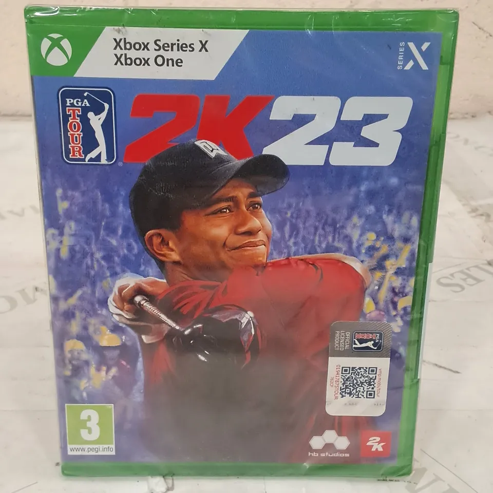 SEALED PGA TOUR 2K23 FOR XBOX SERIES X AND XBOX ONE