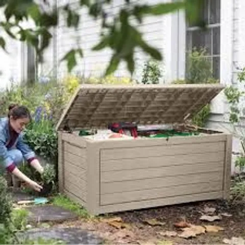 BOXED NORFOLK LEISURE KETER NORTHWOOD STORAGE BOX (1 BOX)