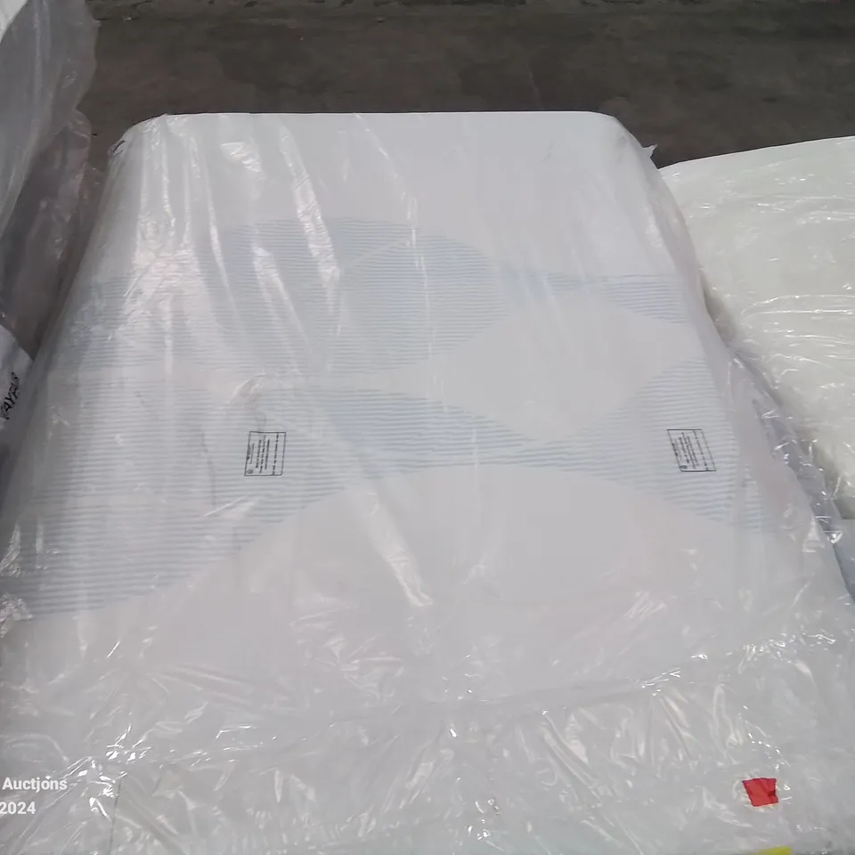 QUALITY BAGGED 4'6" DOUBLE 3 ZONE MEMORY FOAM MATTRESS 