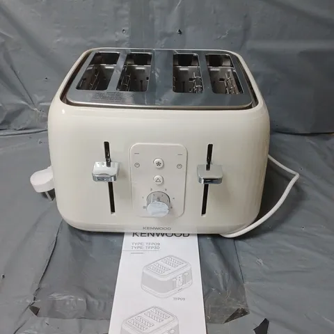 BOXED KENWOOD DAWN 4 SLICE TOASTER IN OATMEAL CREAM
