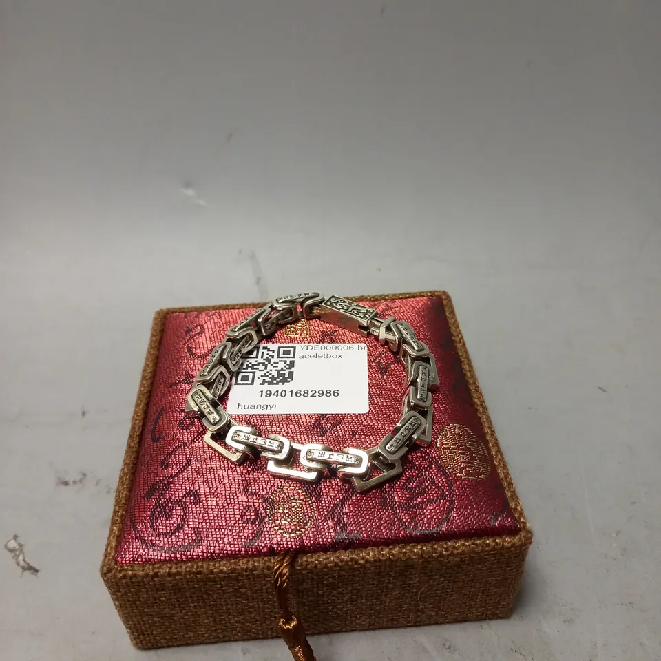 BOXED UNBRANDED S925 CHAIN LINK BRACELET