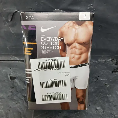 NIKE COTTON STRETCH BOXERS - S