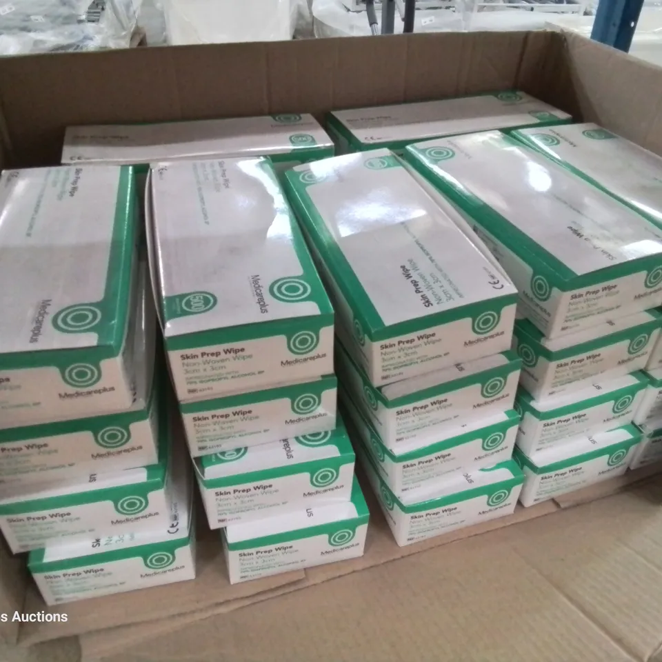 THREE BOXES OF ASSORTED FACE MASKS & SKIN PREP WIPES