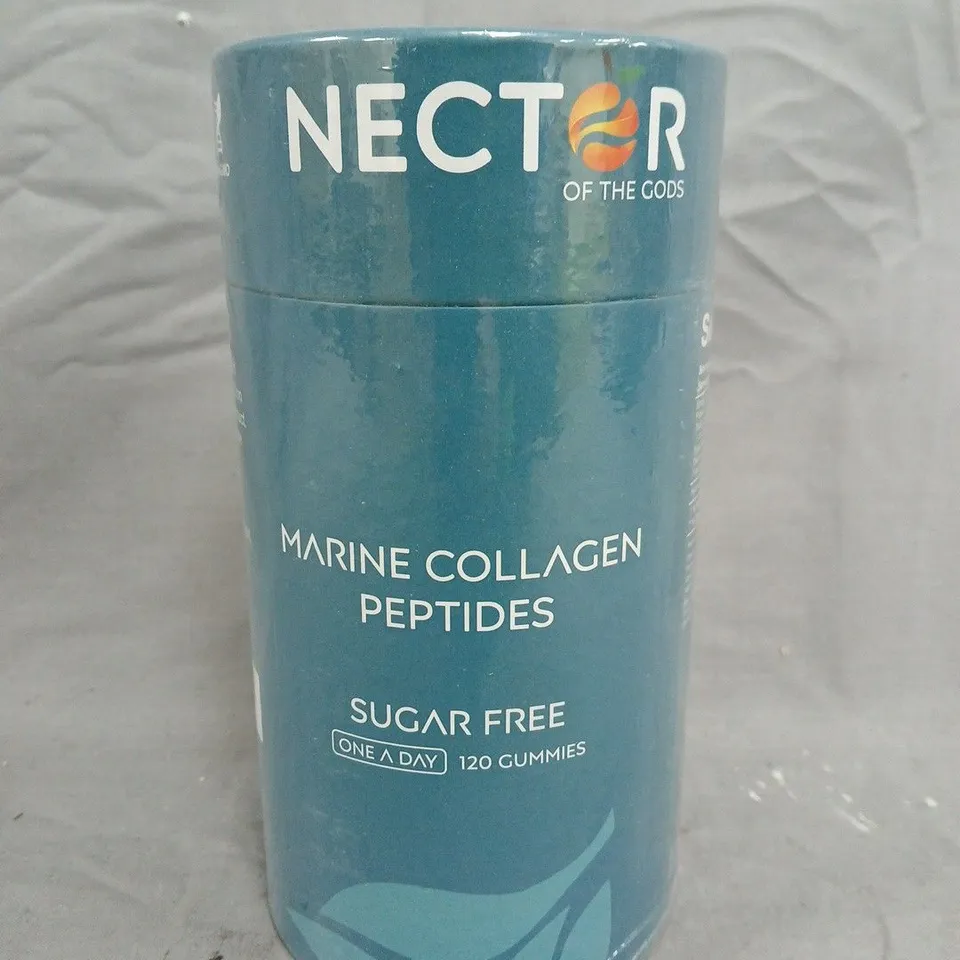 NECTAR OF THE GODS MARINE COLLAGEN PEPTIDES – 120 SUGAR FREE GUMMIES