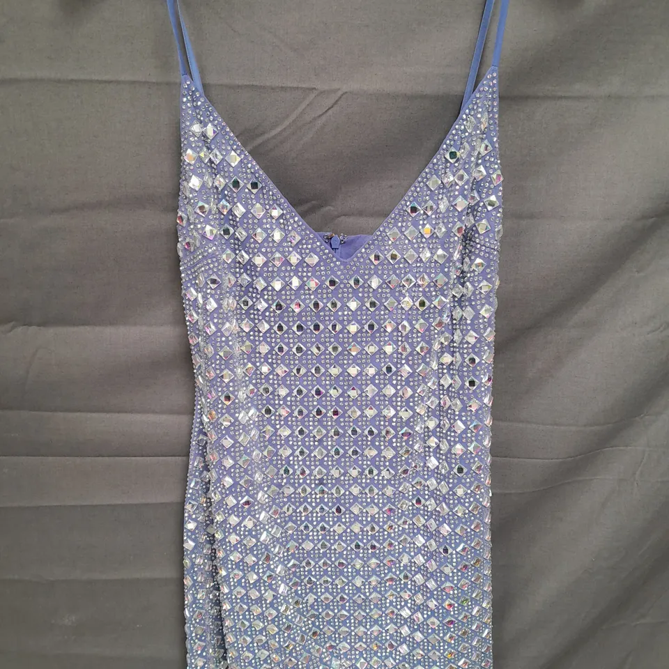 OH POLLY DIAMANTE MINI DRESS - UK 10