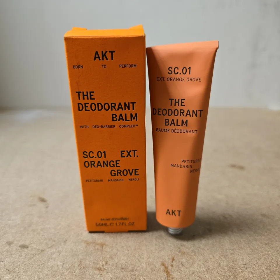 BOXED AKT THE DEODORANT BALM – SC.01 ORANGE GROVE (50ML)