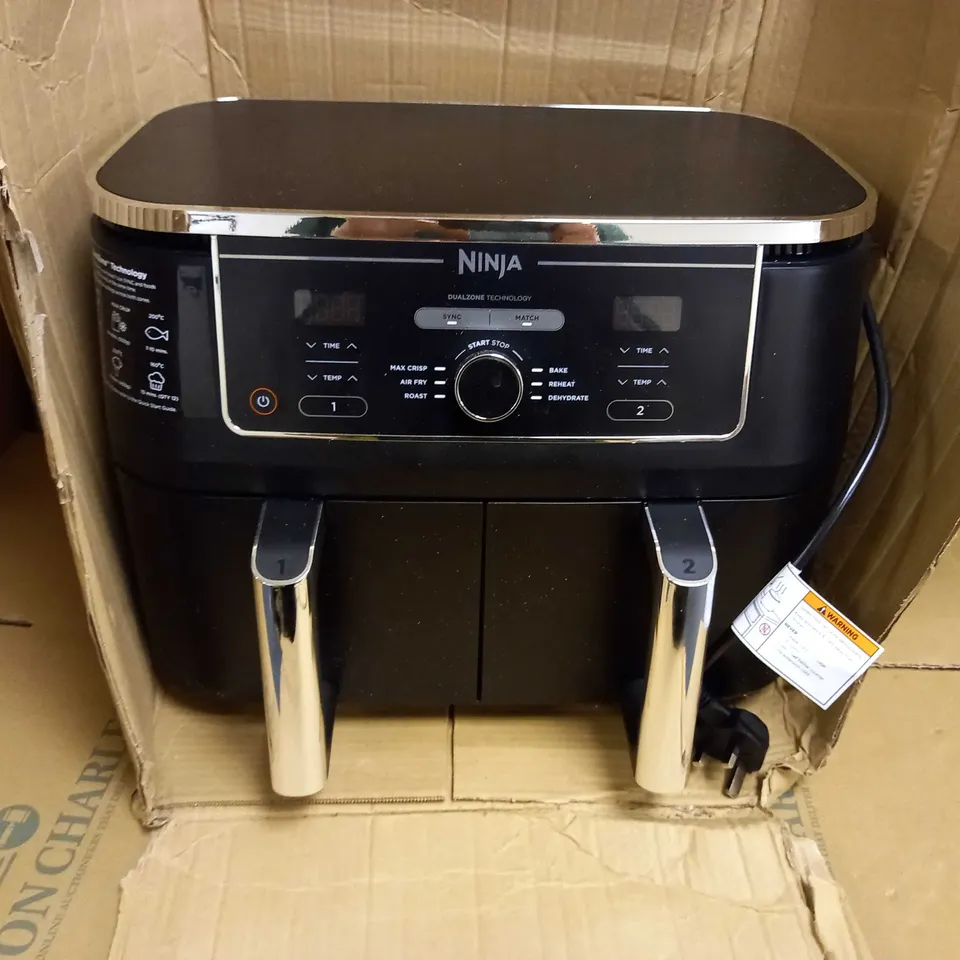 NINJA BLACK DOUBLE AIRFRYER