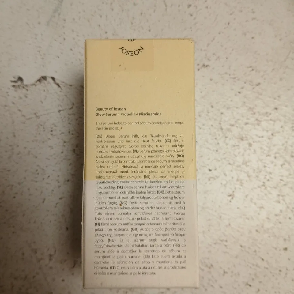 BEAUTY OF JOSEON GLOW SERUM PROPOLIS + NIACINAMIDE – FACIAL SERUM 30ML
