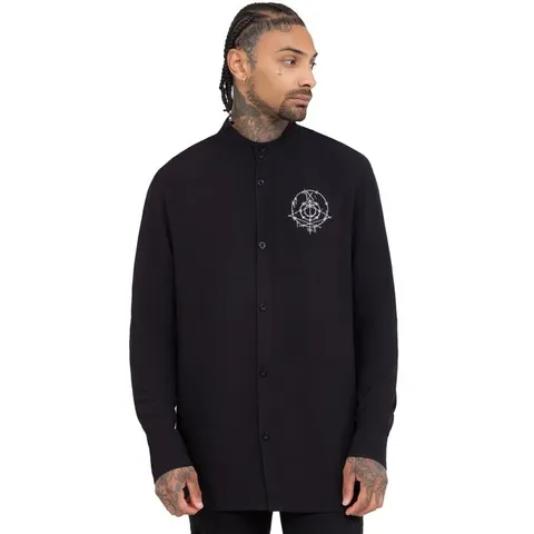 BRAND NEW KILLSTAR ASHES TO ASHES MENS SHIRT - BLACK - SIZE XS