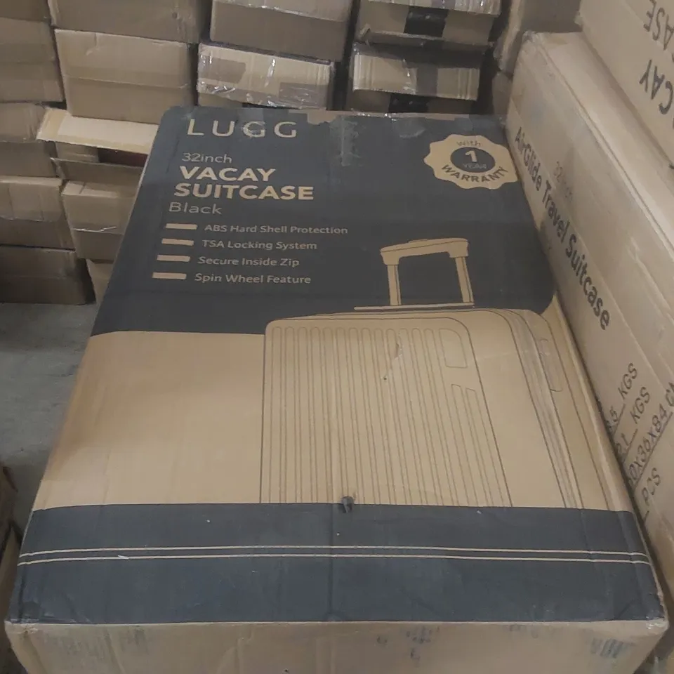 BOXED LUGG TRAVEL SUITCASE