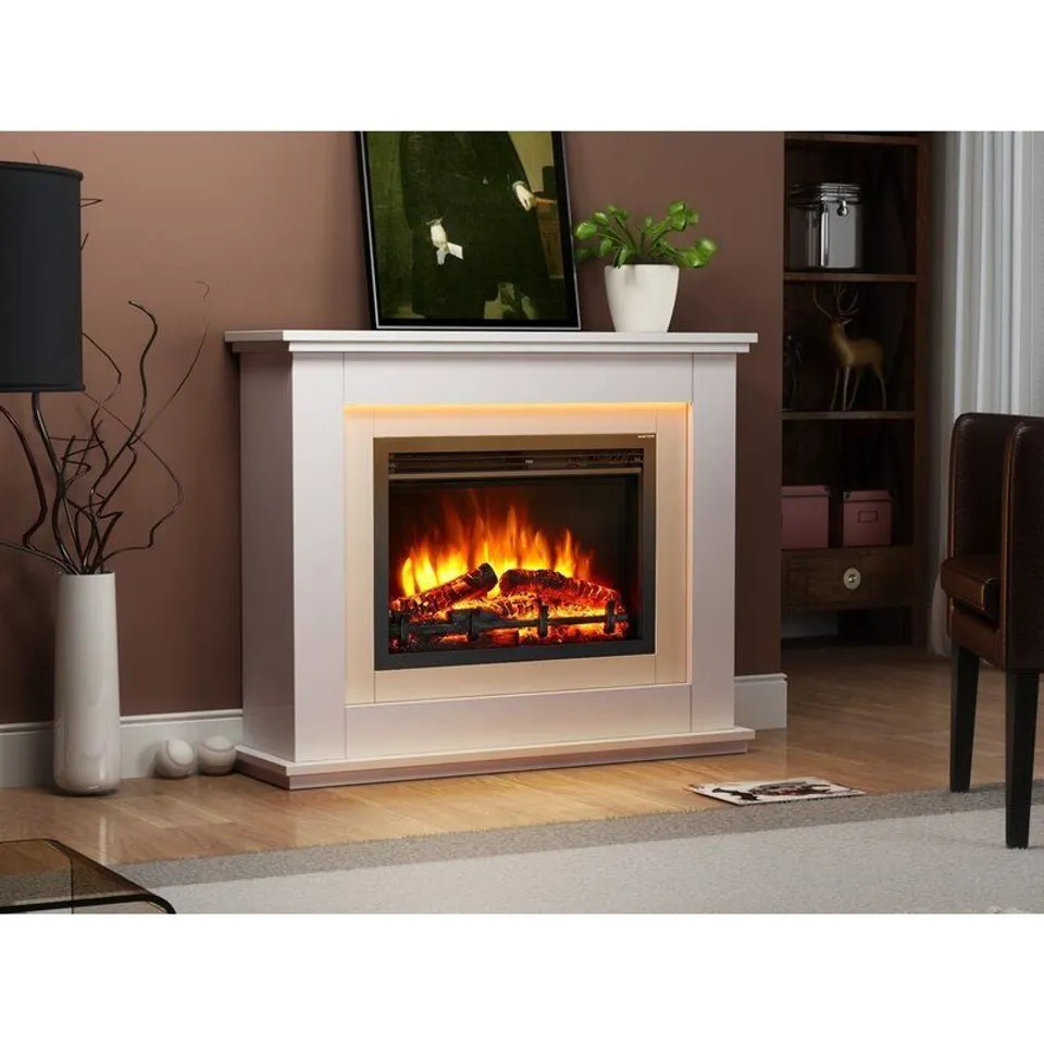 BOXED MATHILDE ELECTRIC FIRE SUITE (1 BOX)