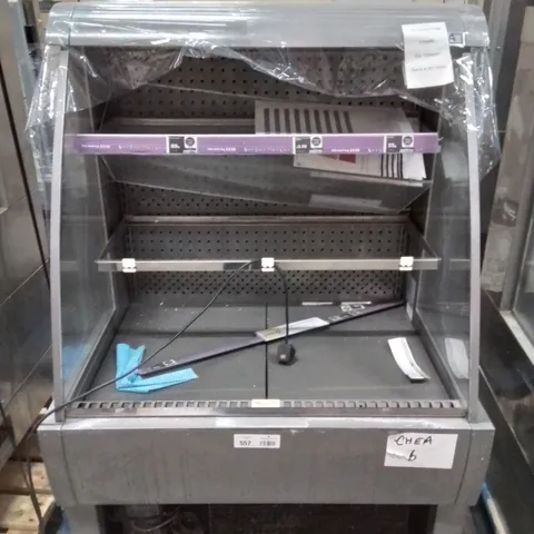 STAINLESS STEEL COMMERCIAL COLD DISPLAY FRIDGE/COUNTER