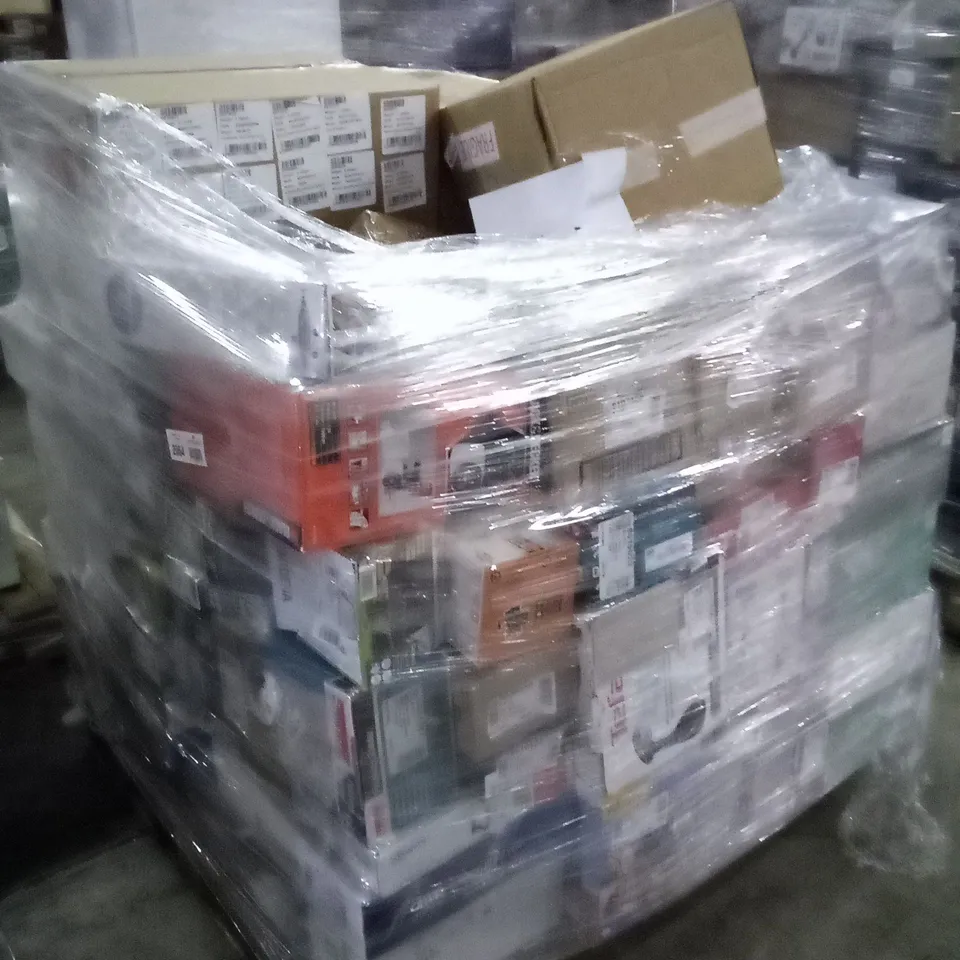 PALLET OF APPROXIMATELY ASSORTED HOUSEHOLD & ELECTRONIC PRODUCTS TO INCLUDE 