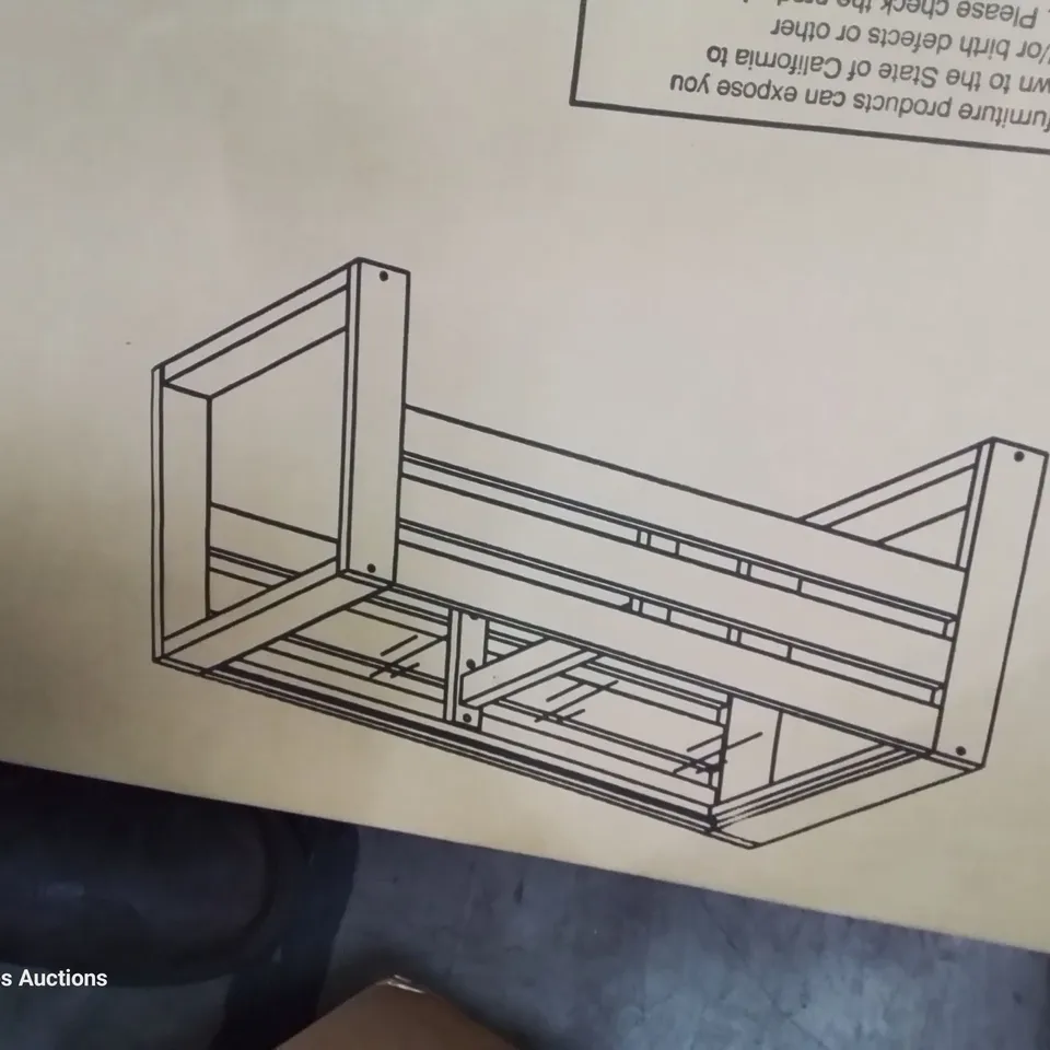 BOXED OP3N SIDE WOOD COFFEE TABLE BROWN