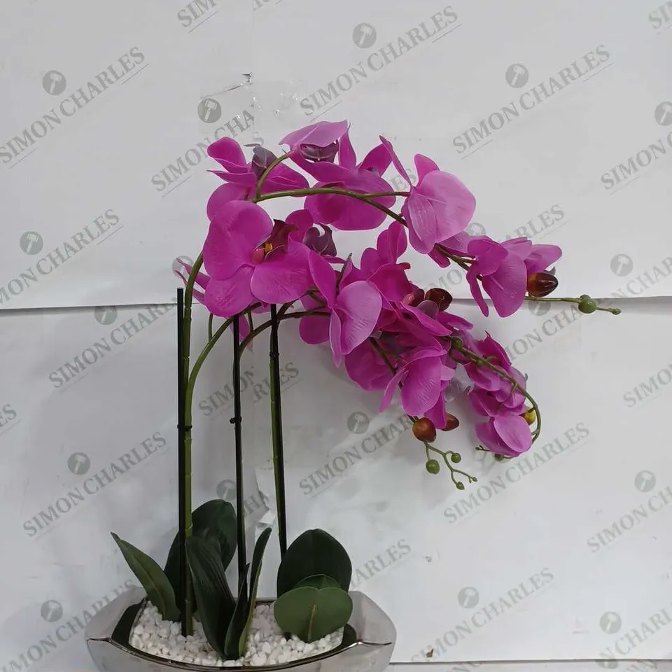 JM BY JULIEN MACDONALD 3 STEM REAL TOUCH FAUX ORCHID