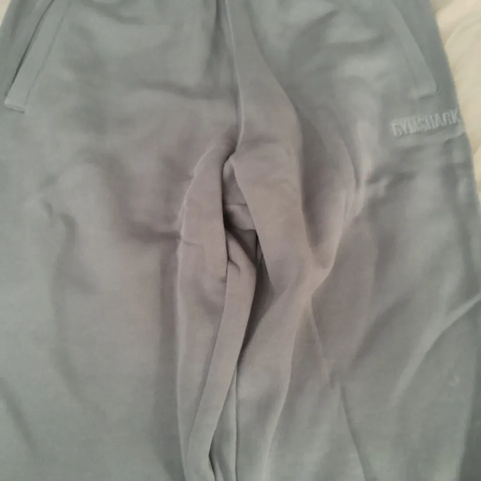 GYM SHARK LOOPBACK SWEAT JOGGERS IN BLUE SIZE MEDIUM