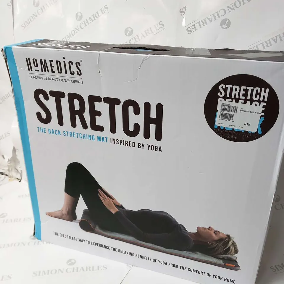 BOXED HOMEDICS STRETCH - ELECTRIC INFLATABLE YOGA MAT