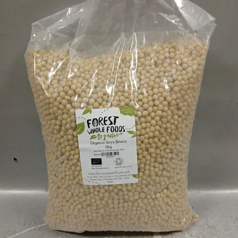 FOREST WHOLE FOODS ORGANIC SOYA BEANS 5KG