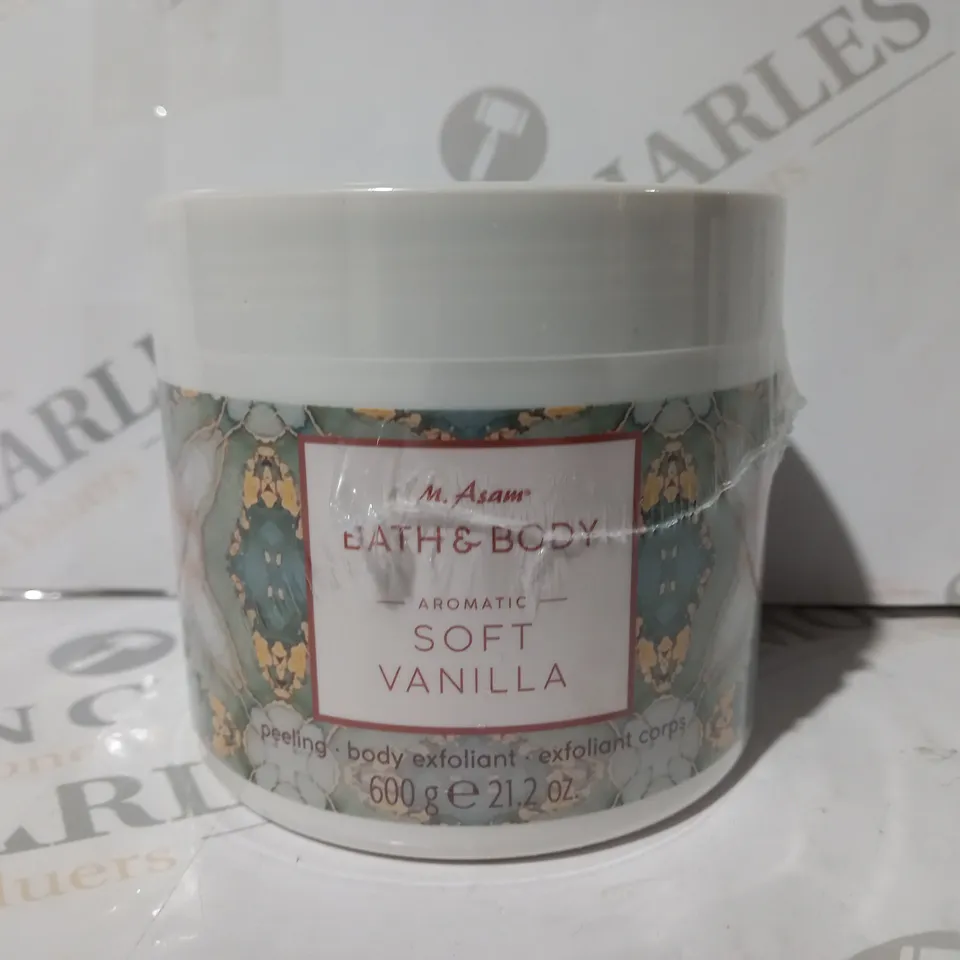 SEALED M.ASAM BATH & BODY SOFT VANILLA BODYPEELING (600G)