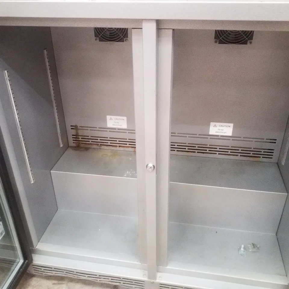 IMC UNDERCOUNTER DOUBLE DOOR BOTTLE COOLER