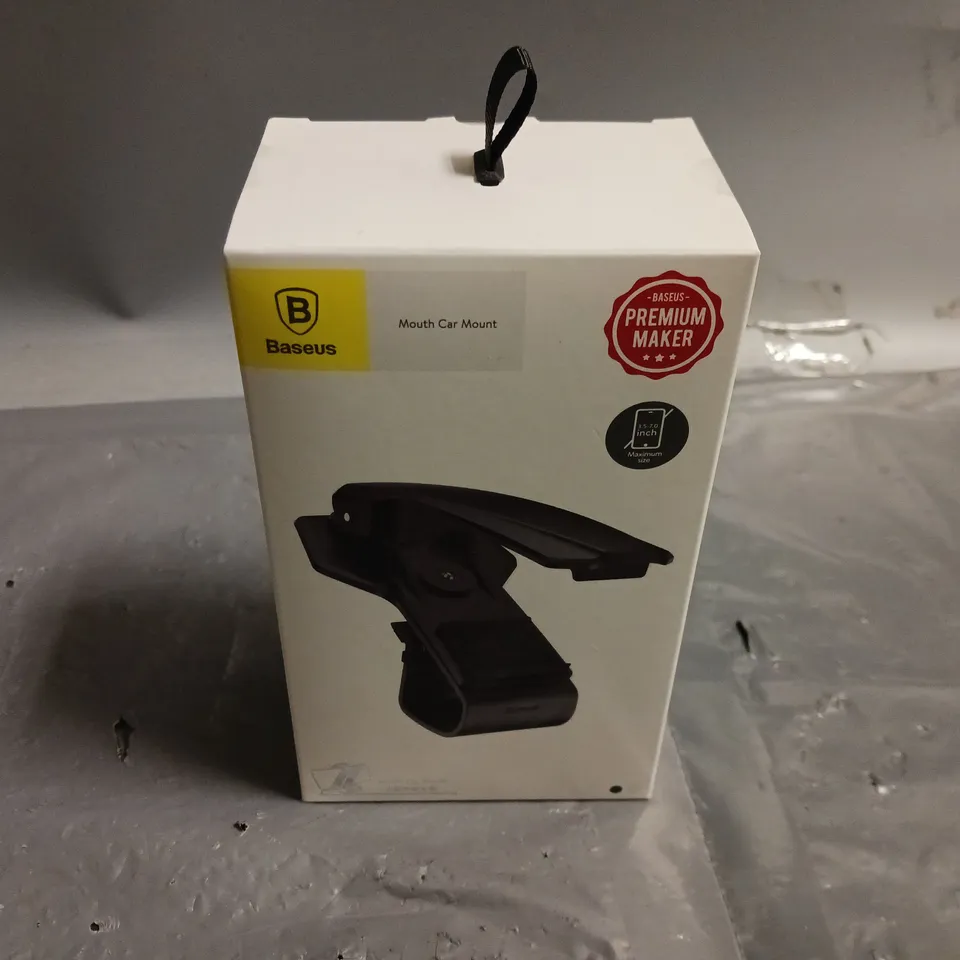 5 BOXED AND SEALED BASEUS MOUTH CAR MOUNT
