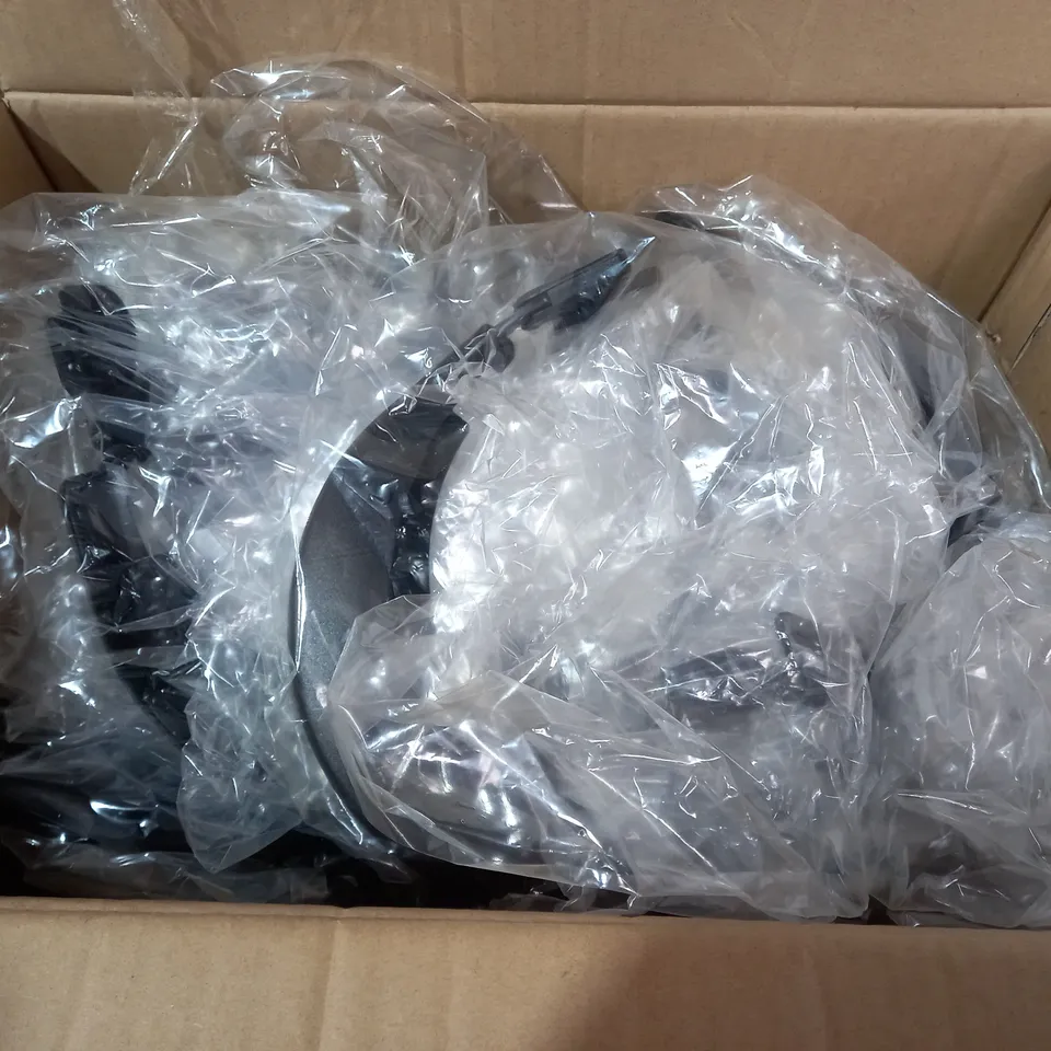 BOX OF APPROXIMATELY 15 ASSORTED BRAND NEW JSP EVO SUREFIT VISOR PARTS